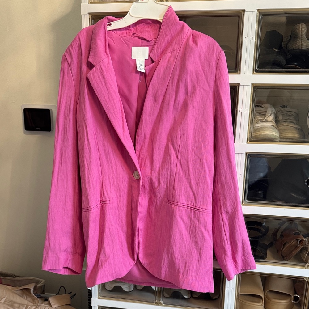 H&M Vibrant Pink Women's Blazer